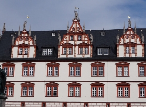 Coburger Erker im Stadthaus